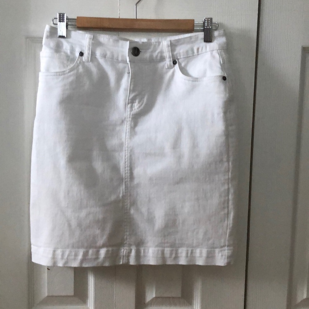 White denim skirt by Style & Co
